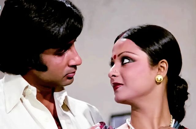 rekha birthday when actress met amitabh bachchan at hospital hiding from everyone despite jaya bachchan restrictions